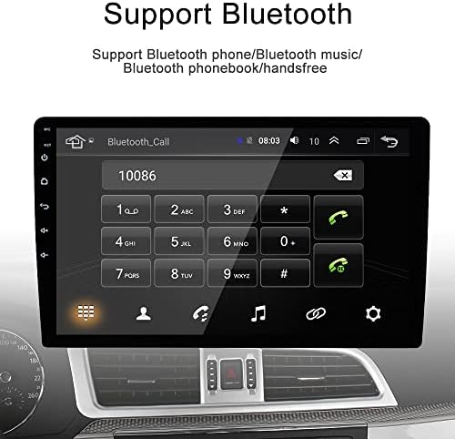 Android 12 carros estéreo multimídia Player GPS Navigation Radio 2.5D Tela de toque para Hyundai Elantra 2004-2008 Quad