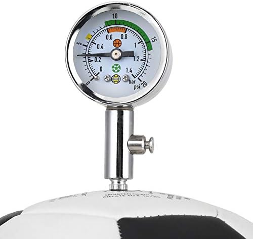Medidor de pressão da bola de dioche, Mini Utility Air Pressure Bedometer Ferramenta para vôlei de futebol de basquete