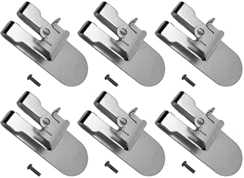 Sanbaiyi 6pcs N435687 Kit de gancho de clipe de cinto para modelos de parafuso de drywall de Dewalt DCF620B Tipo 1, DCF620D2