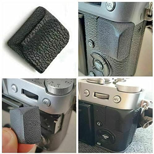 Parte de substituição da câmera de garra de borracha traseira para Fujifilm Acessório de peça sobressalente