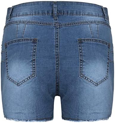 MGBD Womens Summer Jeans de jeans estampados bermudas shorts fatos shorts de jeans modernos calças casuais casuais sexy