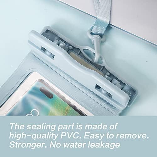 6 PCS Poque de telefone à prova d'água Caso de telefone universal compatível com iPhone 11 13 12 Max Pro XS Samsung Galaxy