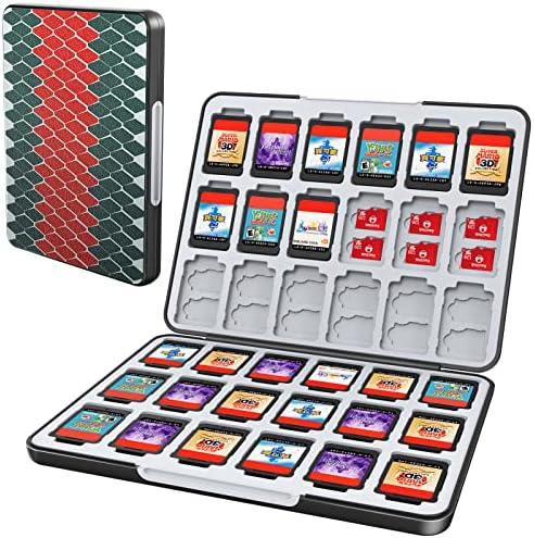 Caso de cartas de jogo Heiying para Nintendo Switch & Switch OLED & SWITCH LITE, armazenamento de cartões de memória