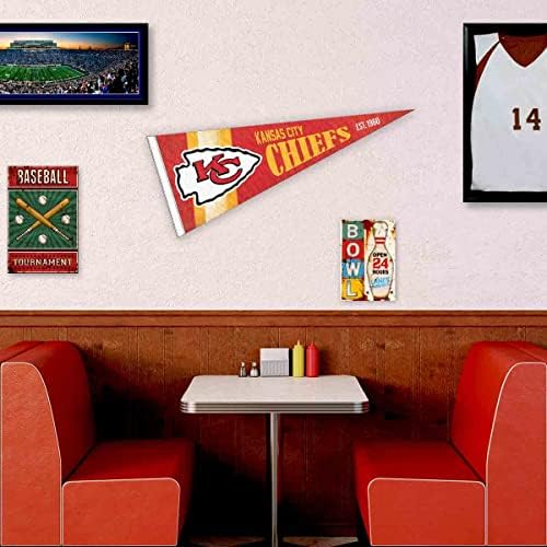 Kansas City Chiefs Retorno Bandeira Retro Retro vintage