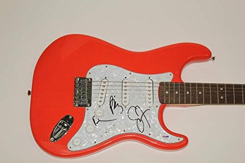 Interpol assinado Autograph Fender Brand Guitar Guitar - Paul Banks +2 PSA