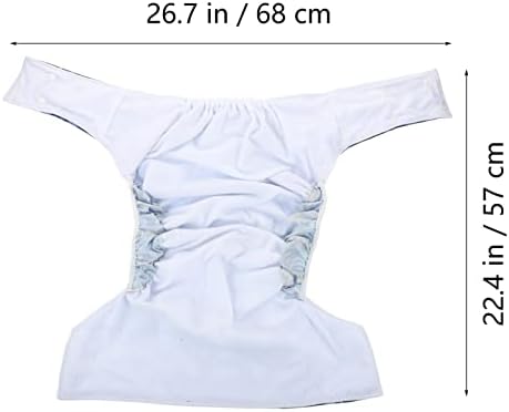 Calça recém -nascida 2 PCS incontinência de roupas íntimas fracassos fraldas adultas Absorva máxima ajustável