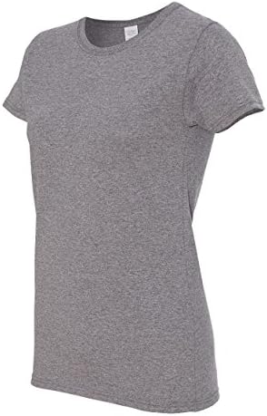 Gildan 5000L - Camiseta de manga curta de algodão pesada feminina