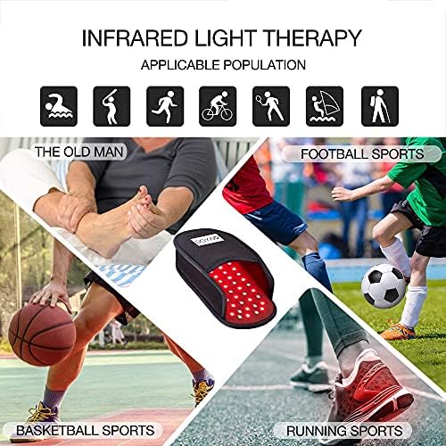 Truoyr Red Light Therapy para alívio da dor dos pés dos pés perto de dispositivos de terapia de luz infravermelha com