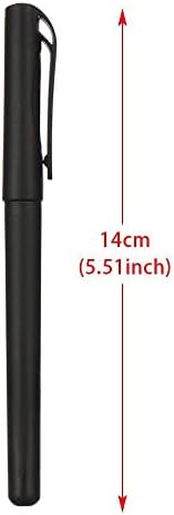 Homesogood 1 Definir kit de caneta mágica com recargas, com apagamento de 0,5 mm de tinta preta para escrever desenho de