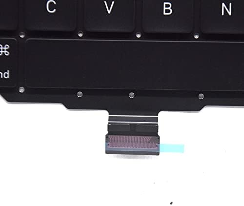 Padarsey Reposição Backlight BackLit Teclado compatível com MacBook Air 13 Retina A2179 2020 Layout dos EUA + Parafusos