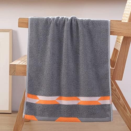Zhaoleei estilo britânico algodão simples jacquard toalhas de banheiro adulto praia banhando banho nadar forte absorvente pano para
