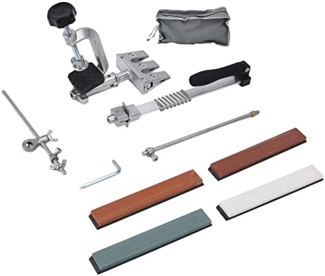 Ferramenta de kit de afiamento de faca de ângulo fixo, kit de ponta de faca para a cozinha em casa usando afiadores de faca afiadores