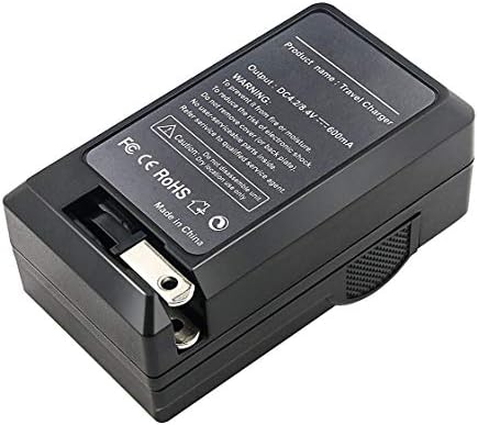 AMSAHR FP50 SUBSTITUIÇÃO DIGITAL Mini carregador de viagem de bateria para Sony NP-FP50, NP-FP70, NP-FP90, DVD103 com bolsa de acessórios para lentes