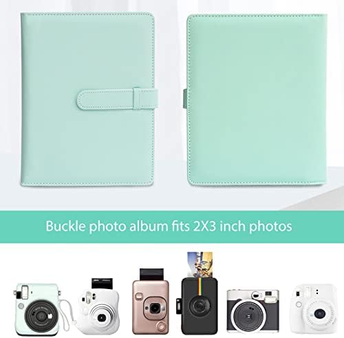 256 bolsos álbum de fotos para fujifilm instax mini liplay 11 9 8+ 8 7s Câmera instantânea/mini-link SP-1 impressora, Polaroid SnapTouch Pic-300 Z2300 Mint Zip Instant Instant Printer
