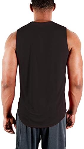 DevOps 3 Pacote Camisas musculares masculinas DRI FIT GYM TAMP TOP TOP TOP