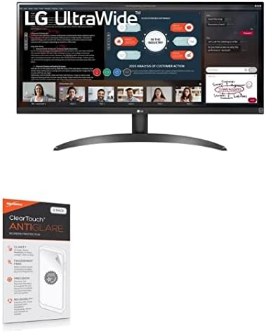 Protetor de tela de ondas de caixa compatível com LG 29 Monitor-ClearTouch Anti-Glare, Antifingerprint Film Matte Skin for LG 29 Monitor