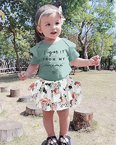 Recém -nascido bebê menina roupas shorts thorts definem roupas florais roupas fofas roupas de bebê
