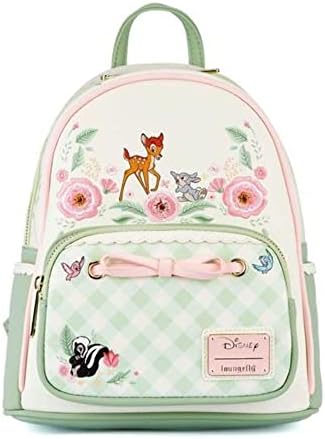 Loungefly Bambi Spring Time Gingham Mini Backpack