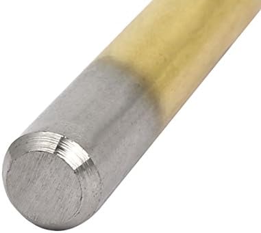 Aexit 12mm Tool de perfuração Titular DIA Titanium flautas duplas de broca reta Twist Drill Bit Modelo: 60AS60QO104