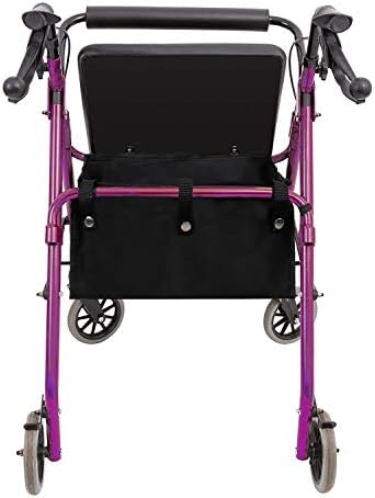 Sob saco de rolador de assento, cesta de rolante de tamanho grande, sob saco ou sacola para o rolador de quatro rodas, cesta médica de substituição de Walker Undersor