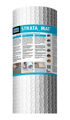 Laticrete Strata_mat, Mat 323 de desacoplamento de alto desempenho, rolo de pé quadrado