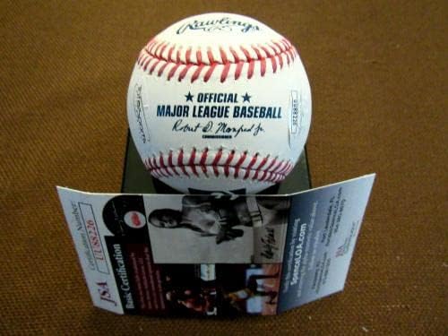 Bill Mazeroski Yankee Killer Pitt Pitates Hof Auto ML Baseball JSA Beauty - Bolalls autografados