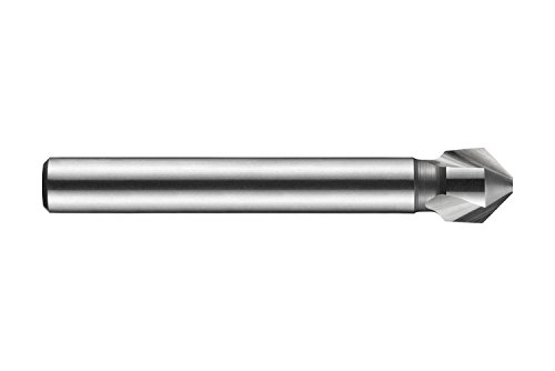 Dormer G136 Série de alta velocidade de aço de aço único e acabamento não revestido, 3 flautas, 90 graus, haste redonda, haste de 6 mm dia, 7 mm corporal diâmetro.