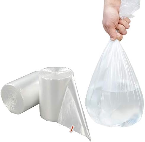 Yuright Clear Lixo sacos de 2,5 galões, 220 contagens