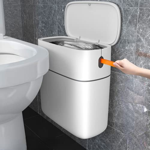 Enverded lixo lata doméstica novo banheiro de grande capacidade Slit Room Quarto com privacidade de tampa