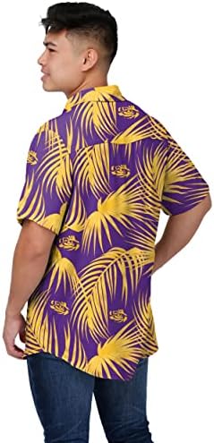 Camisa de botão havaiana foco masculino