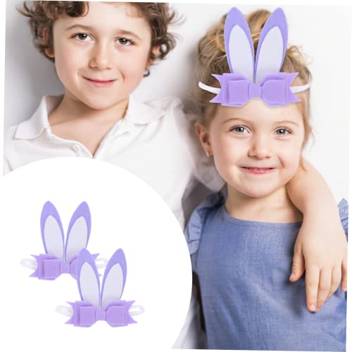 Valiclud 2pcs acessórios para cabelos para bebês garotos bandeira da cabeça da cabeça Crianças Tiara Baby Bunny Ears