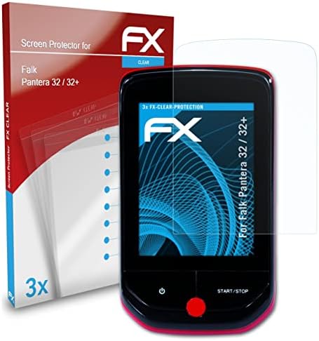 Atfolix Screen Protection Film Compatível com Falk Pantera 32/32+ Protetor de tela, filme de proteção Ultra-Clear FX