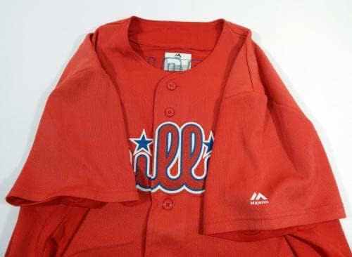 Philadelphia Phillies Berrios #21 Game usou Red Jersey B Practice Ex ST XL 3 - Jerseys MLB usada para jogo MLB