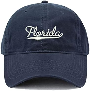 Caps de beisebol masculino de Cijia -Cijia Flórida - FL bordou o chapéu de algodão lavado com papai