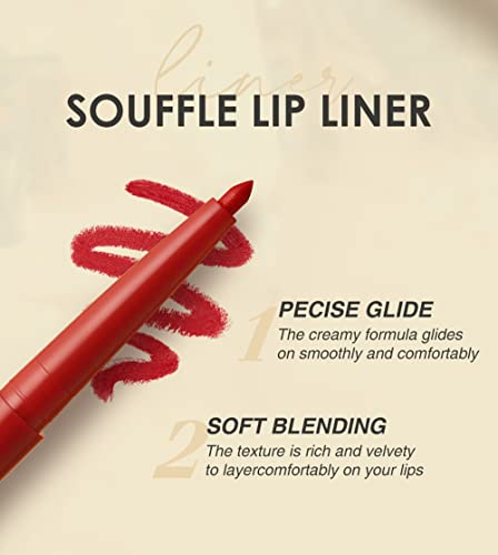 Bestland 12pcs Lipstick líquido fosco + canetas de revestimento labial, um passo de maquiagem de lábios de um passo Conjunto de
