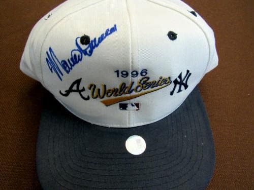 Mariano Duncan 1996 WSC NY Yankees assinou Auto 1996 World Series Cap Hat JSA - Chapéus autografados
