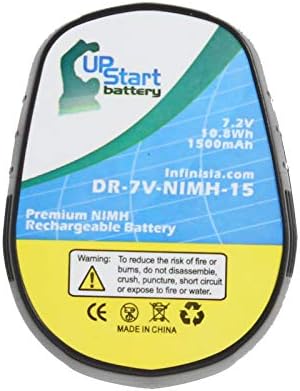 Pacote de 2 7.2V NIMH Substituição da bateria para Dremel 7700-01 Ferramenta rotativa sem fio multipro-Compatível com Dremel