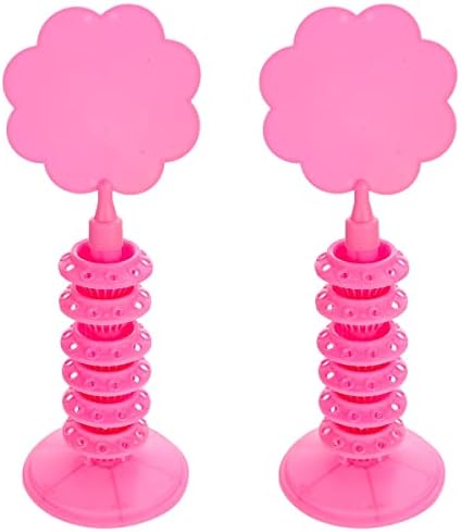 Zerodeko 2pcs bolo pop stand lollipop Plástico Plástico, mesa de doces Display Stand decorativo de sobremes