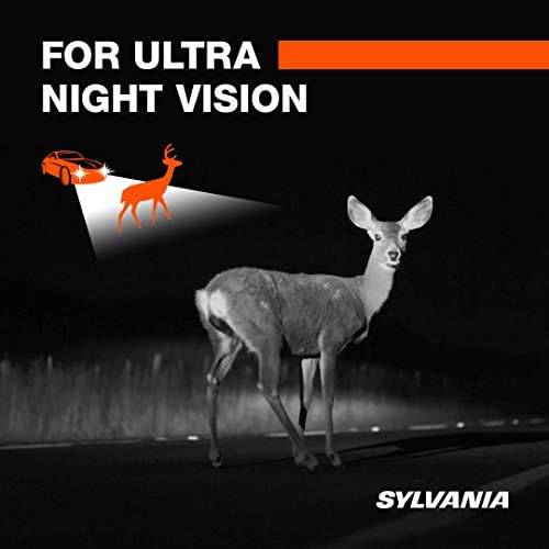Sylvania - 9006 Silverstar Ultra - Lâmpada de farol de halogênio de alto desempenho, viga alta, viga baixa e lâmpada de reposição de