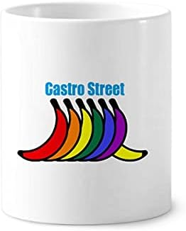 Street Art Deco Presente de dentes de dentes de dentes de dentes de rua caneca Cerac Stand Stand Cup