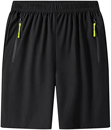 Ymosrh masculino shorts masculino de tamanho mais fino de calça de praia de praia de pântano