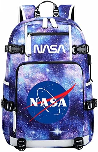 Tuklye NASA, Agência Espacial ， Astronauta ， Adolescentes, bolsas escolares, homens e mulheres, mochilas ， 16 polegadas