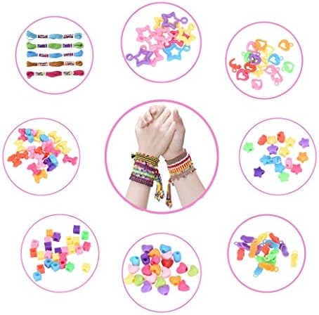 486 favores de festas para crianças- artesanato de moda e pulseiras fazendo kit para garotas