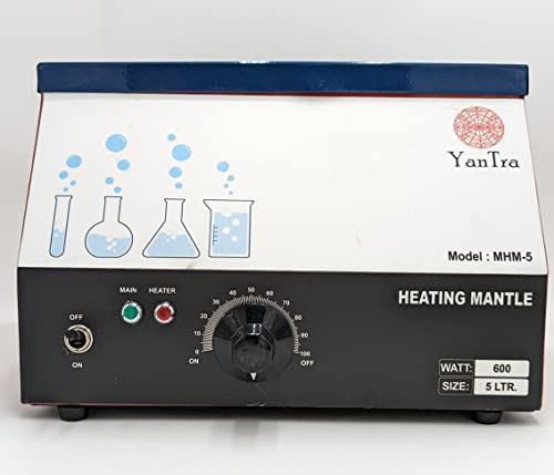Manto de aquecimento Yantra 110V 5000ml / 5 litros para balão de fundo redondo 600 watts