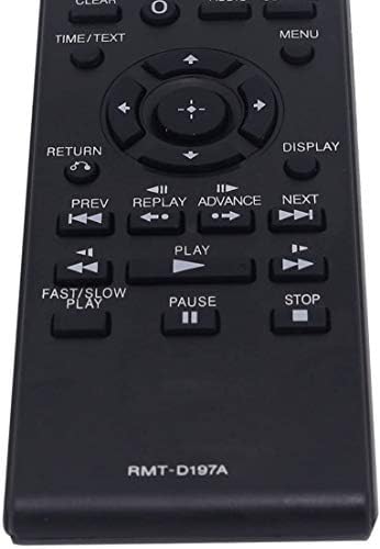 RMT-D197A DVD Player Remote Control Fits for Sony DVD Player