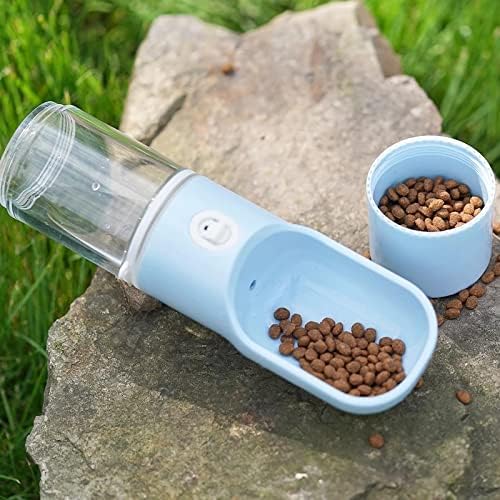 Chuchen portátil Pet Water Bottle Travel Bowl Puppy Dog Cat Drinking Bowl Outdoor Alimente alimentador de alimentos para pequenos