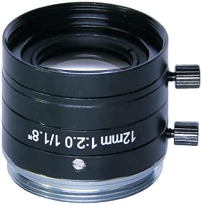 Acessórios para microscópio Manual de 5mp Lente de íris 4mm 6mm 8mm 12mm 16mm 25mm 35mm 50mm 75mmfixed focal f2.0 1/1,8 polegada C