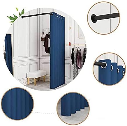 Sclics Movable Cetting Room para loja de roupas para a privacidade do vestiário portátil, fácil de montar o camarim de canto em