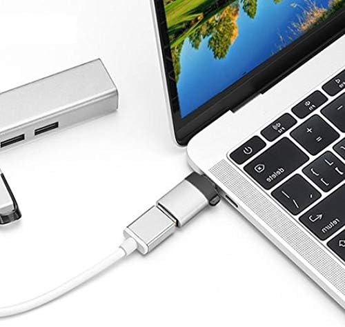 Cabo de ondas de caixa compatível com asus Chromebook CX1 - USB -C para um portchanger, USB tipo C Ticha portátil USB para ASUS Chromebook CX1 - Slate Black