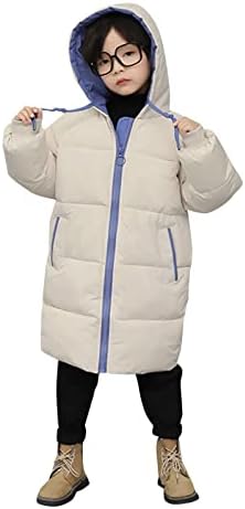 Crianças crianças criança bebê menino meninas meninas de manga longa de retalhos sólidos casacos de inverno casacos de capuz